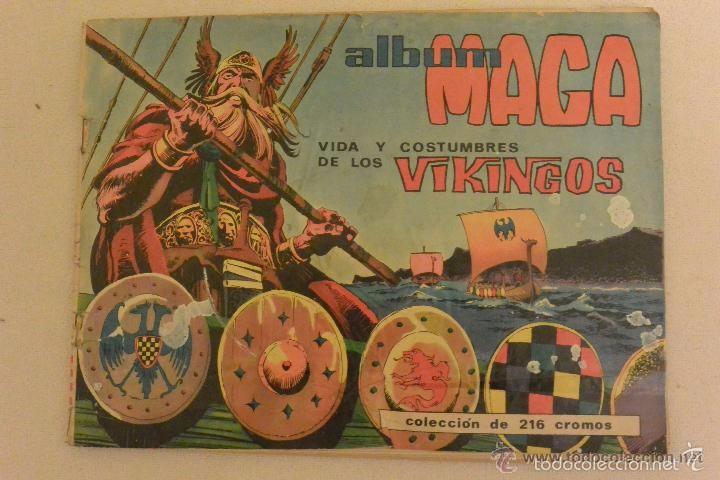 Collectable Incomplete Albums: &Aacute;lbum cromos Vikingos de Maga