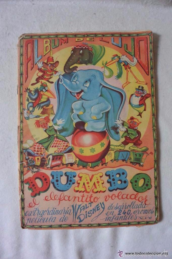 Collectable Incomplete Albums: Album de cromos Dumbo el elefantito volador