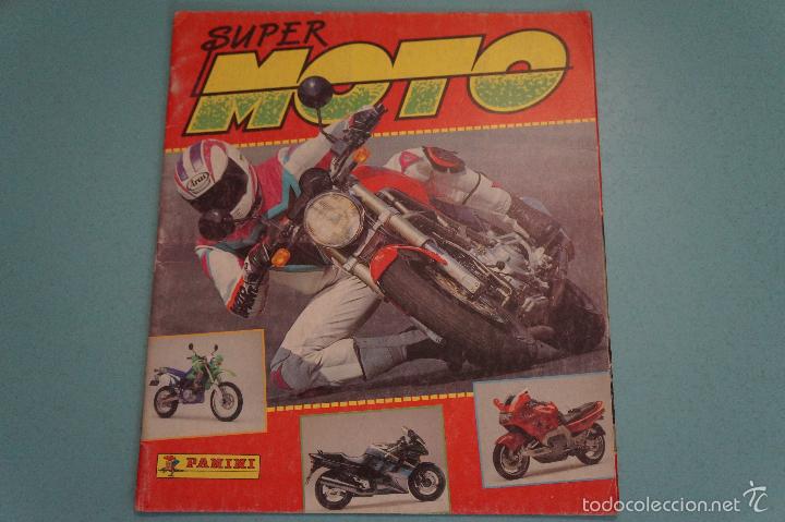 Colecionismo Cadernetas: &Aacute;LBUM VACIO DE SUPER MOTO A&Ntilde;O 1993 DE PANINI