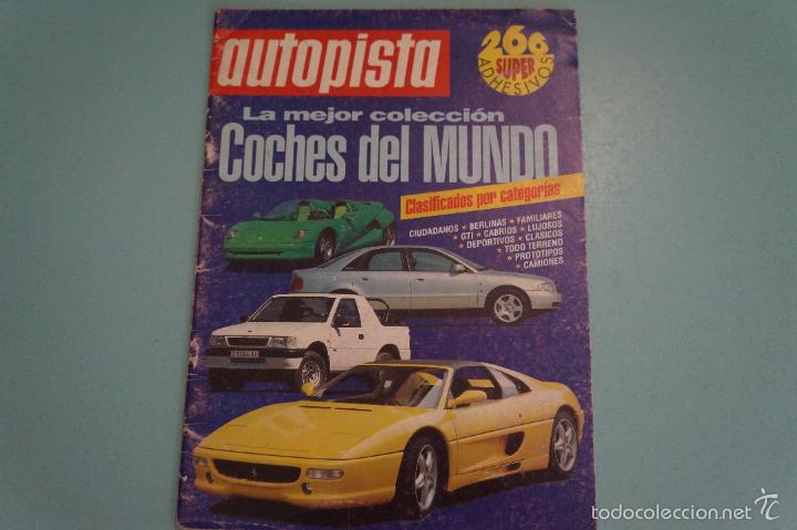 Coleccionismo &Aacute;lbumes: ALBUM VACIO DE AUTOPISTA A&Ntilde;O ???? DE MAGIC BOX