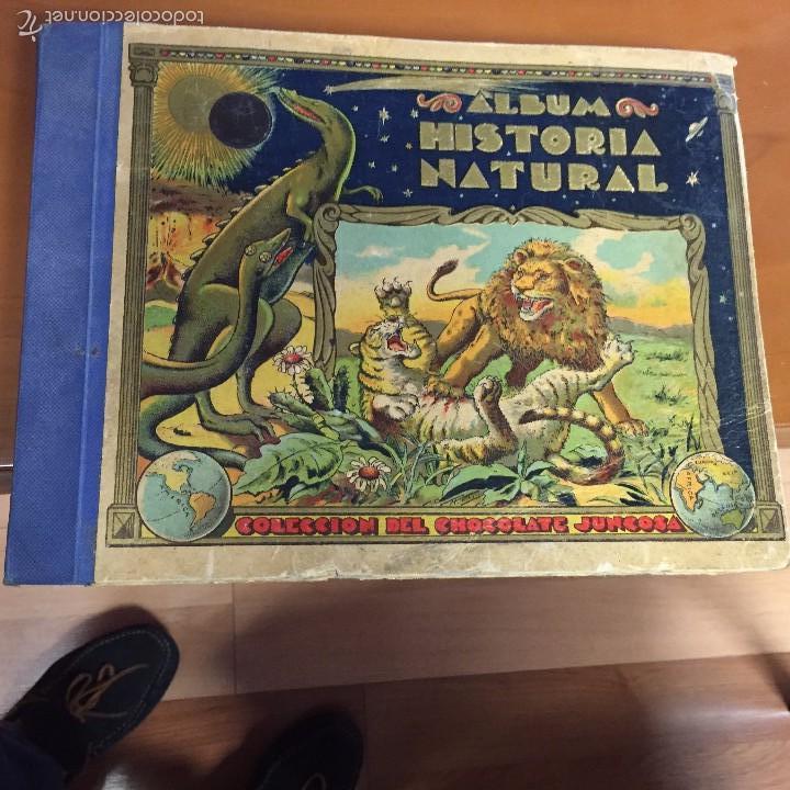 Collectable Incomplete Albums: historia natural juncosa album con 574 cromos  se puede llegar a vender sueltos