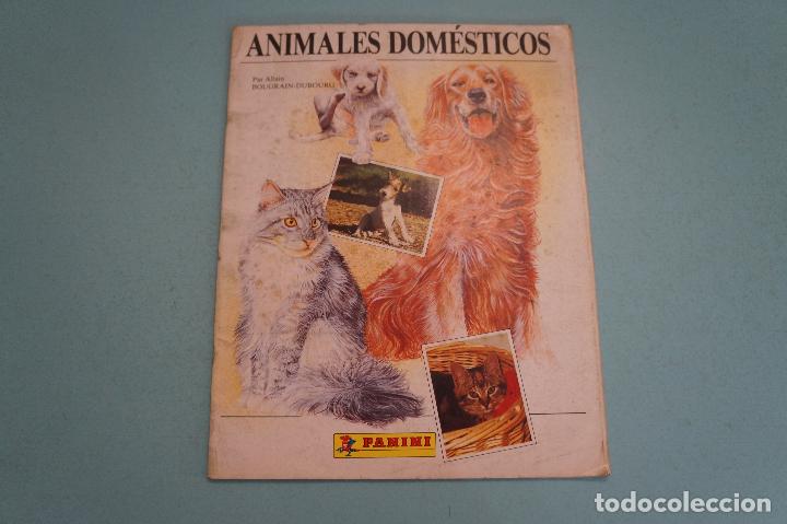Coleccionismo &Aacute;lbumes: &Aacute;LBUM VACIO DE ANIMALES DOM&Eacute;STICOS A&Ntilde;O 1988 DE PANINI