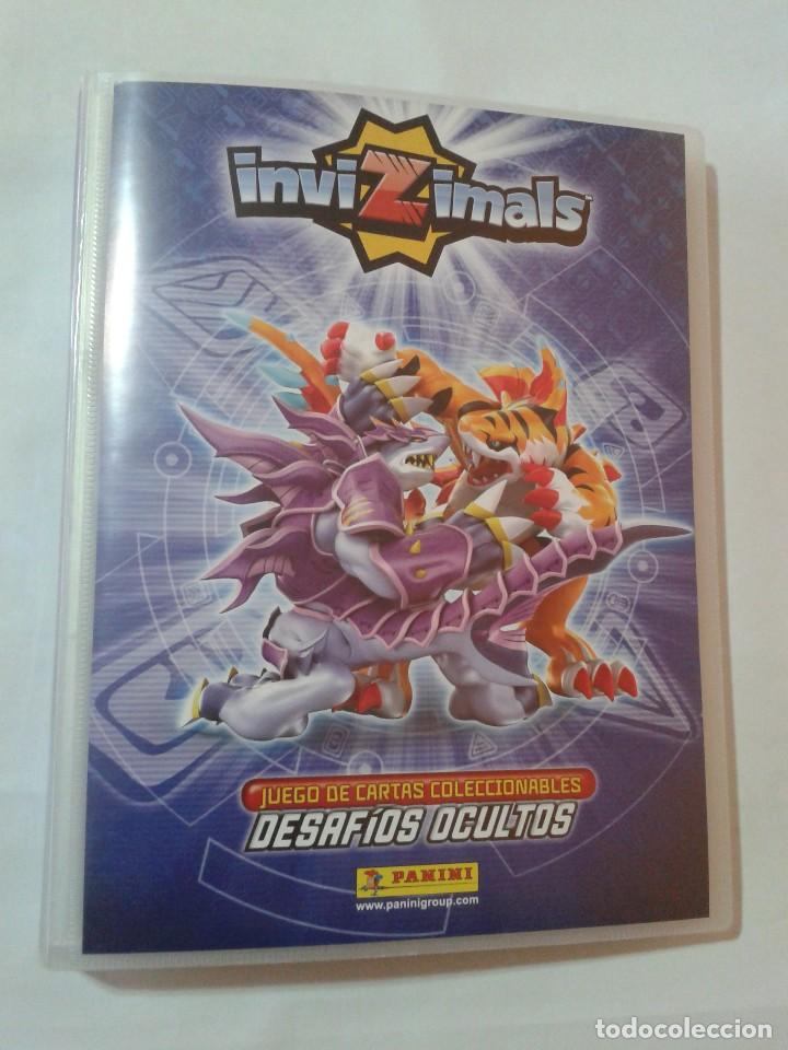 Collectionnisme Albums: DESAFIOS OCULTOS INVIZIMALS - PANINI - CONTIENE 138 CARTAS