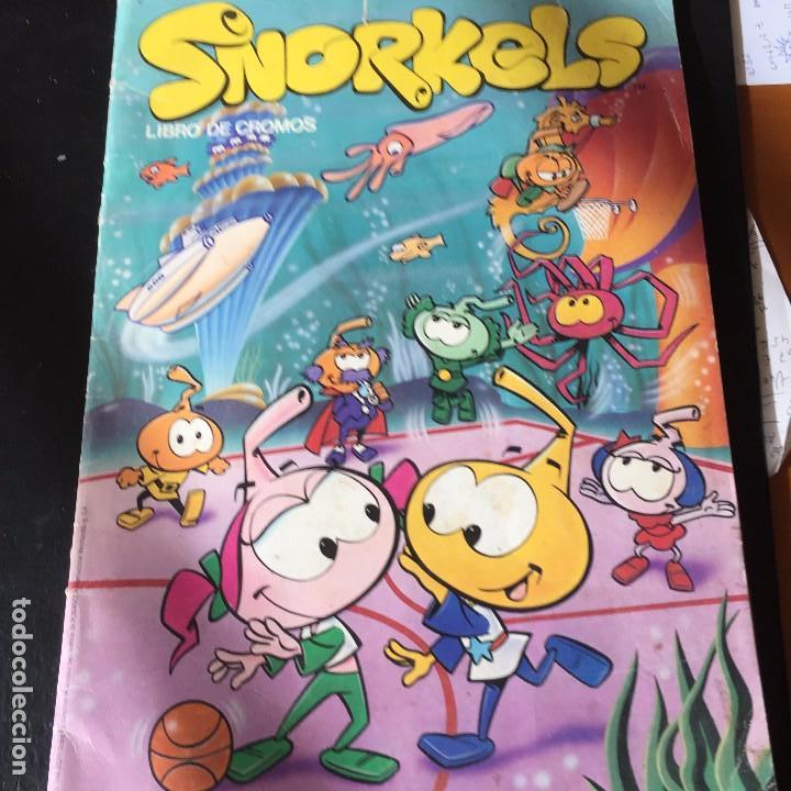 Collezionismo Album: snorkels album con 104 cromos se puede llegar a vender sueltos