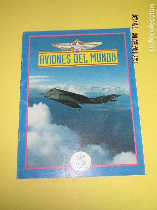 Collezionismo Album: Album de Cromos * AVIONES DEL MUNDO * A&ntilde;o 1990s.