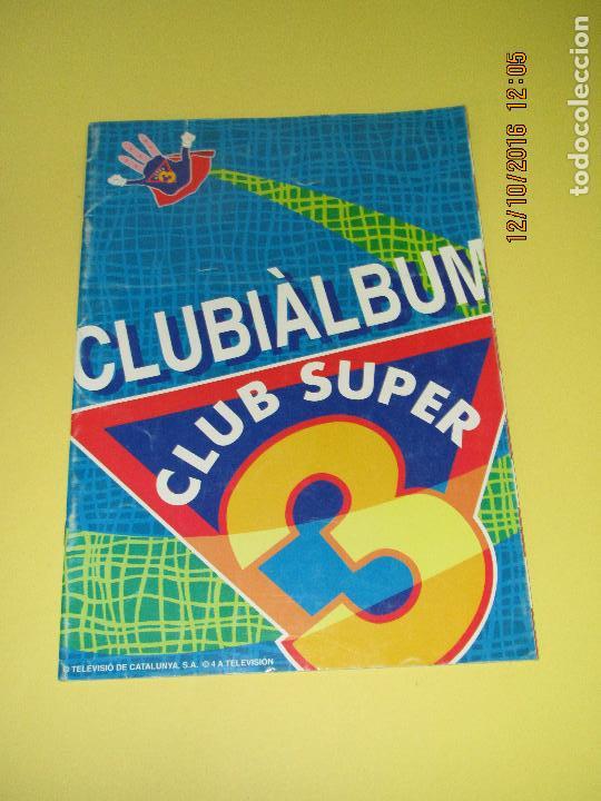 Collezionismo Album: Album de Cromos * CLUB SUPER 3 * de TELEVISI&Oacute; DE CATALUNYA - A&ntilde;o 1995