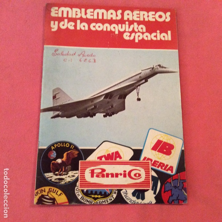 Collezionismo Album: Emblemas Aereos y de la conquista Espacial. Album vac&iacute;o . Panrico