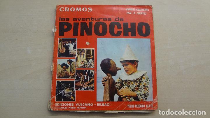 Coleccionismo &Aacute;lbumes: ALBUM LAS AVENTURAS DE PINOCHO - 1972 VULCANO - INCOMPLETO