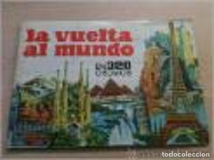 Collectable Incomplete Albums: ALBUM DE CROMOS LA VUELTA ALMUNDO.ED.BRUGUERA. 1971 - INCOMPLETO