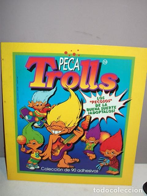 Collezionismo Album: ALBUM VACIO PLANCHA PECA TROLLS  EDI.MOLINA J MASSO 1993
