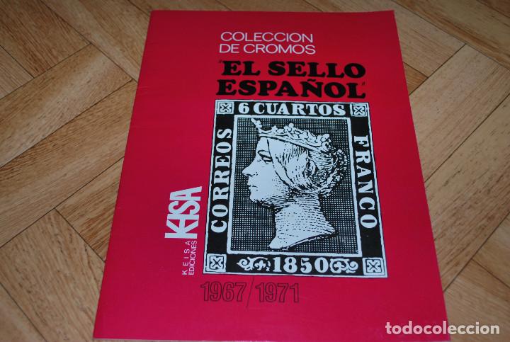 Collectionnisme Albums: &Aacute;lbum colecci&oacute;n cromos Sello Espa&ntilde;ol 1967 1971 (Keisa ediciones)