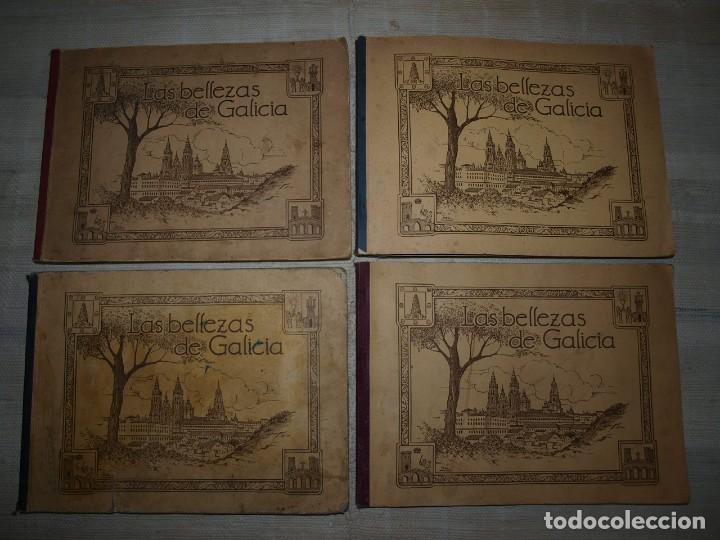 Colecionismo Cadernetas: Las Bellezas de Galicia. Cuatro albumenes