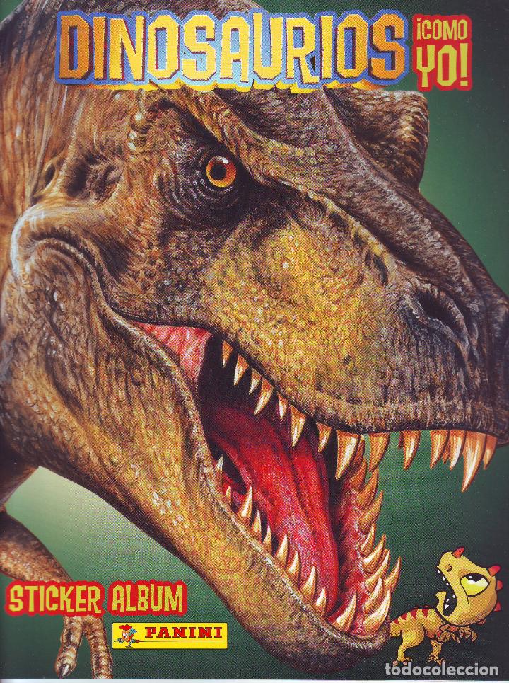 Coleccionismo &Aacute;lbumes: PANINI.DINOSAURIOS COMO YO.ALBUM NUEVO VACIO.
