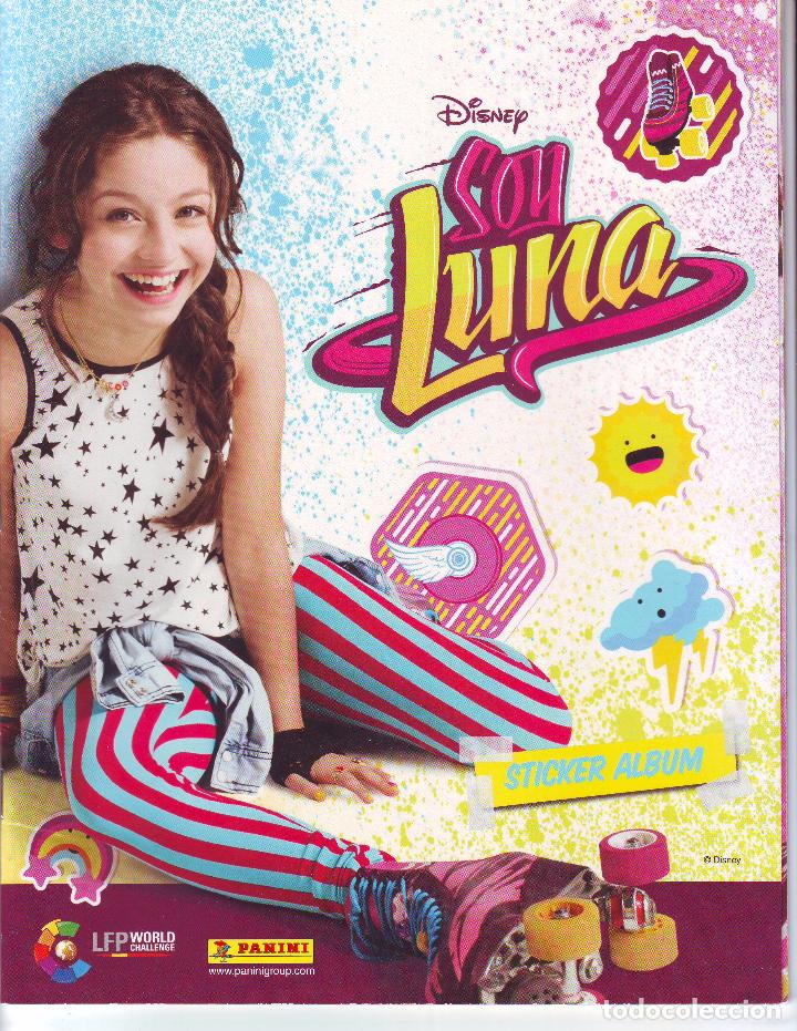 Collezionismo Album: PANINI.SOY LUNA.ALBUM NUEVO CON 2 CROMOS PEGADOS.