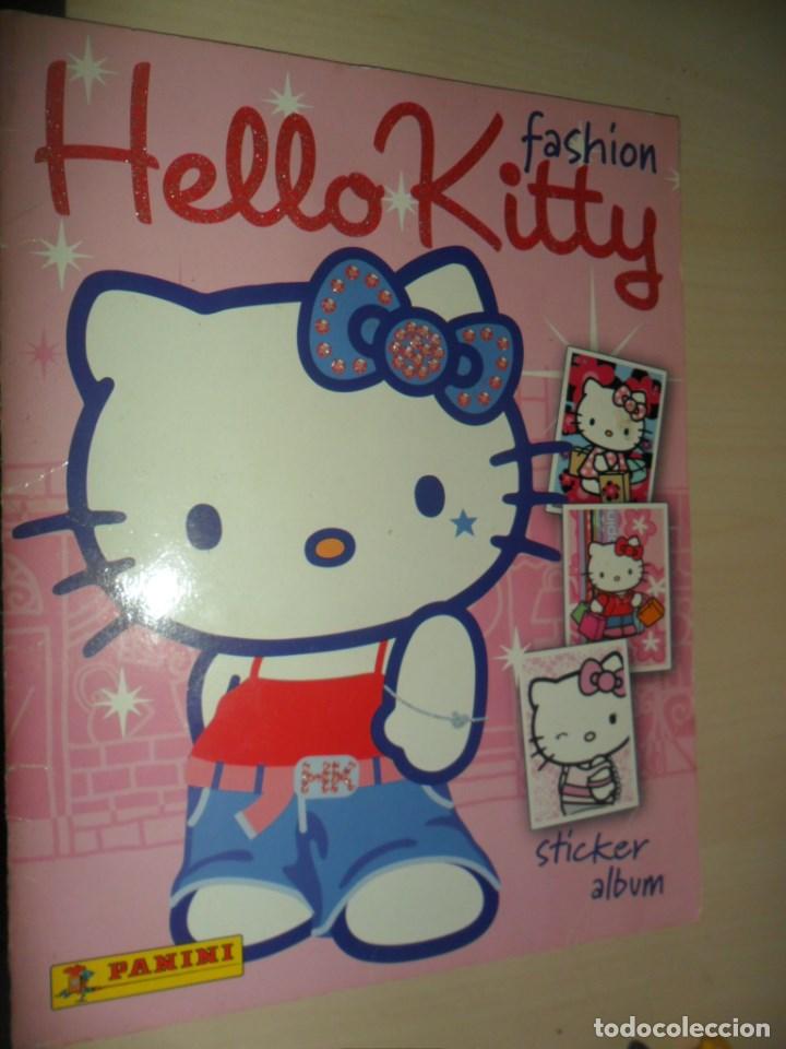 Coleccionismo &Aacute;lbumes: ALBUM HELLO KITTY FASHION DE PANINI - FALTAN 68 CROMOS DE 197
