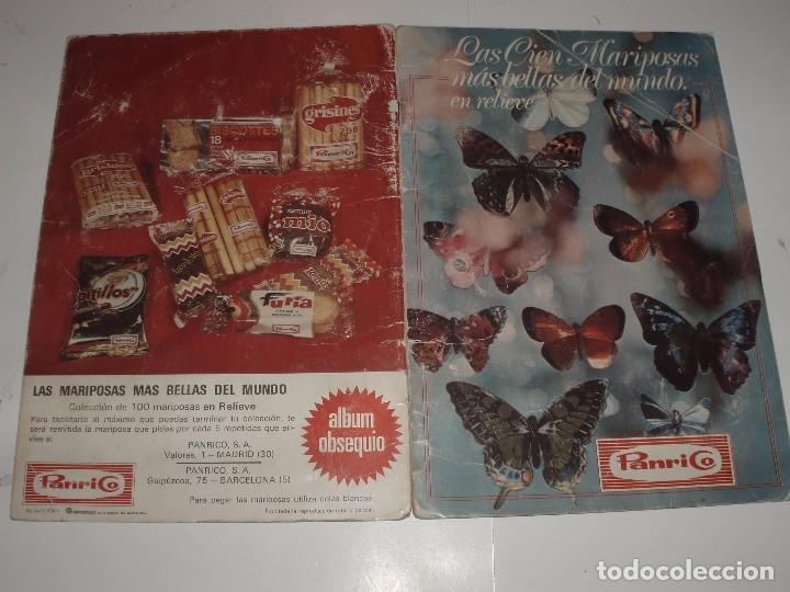 Colecionismo Cadernetas: TAPAS DEL ALBUM LAS CIEN MARIPOSAS MAS BELLAS DEL MUNDO PANRICO