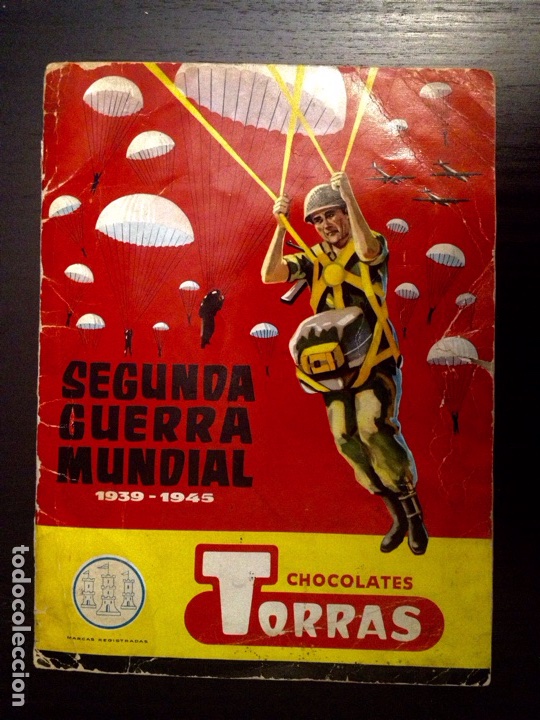 Colecionismo Cadernetas: &Aacute;LBUM SEGUNDA GUERRA MUNDIAL.CHOCOLATES TORRAS