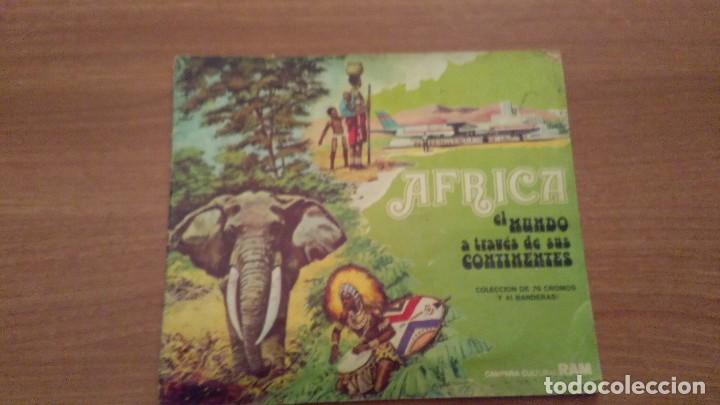 Collectionnisme Albums: ALBUM VACIO - AFRICA EL MUNDO A TRAVES DE SUS CONTINENTES