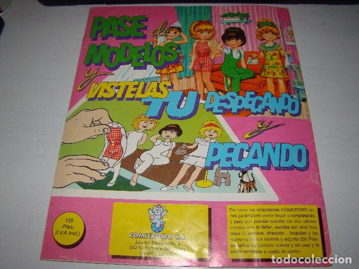 Coleccionismo &aacute;lbumes: &Aacute;lbum PASE DE MODELOS - Foto 3