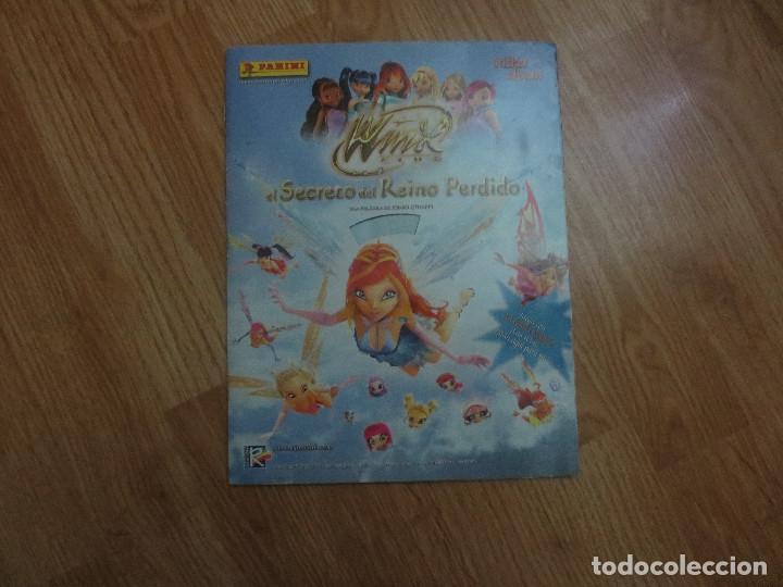 Colecionismo Cadernetas: ALBUM CROMOS WINX EL SECRETO DEL REINO PERDIDO