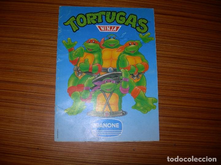 Collezionismo Album: TORTUGAS  NINJA SOLO TIENE  5 CROMOS  EDITA DANONE