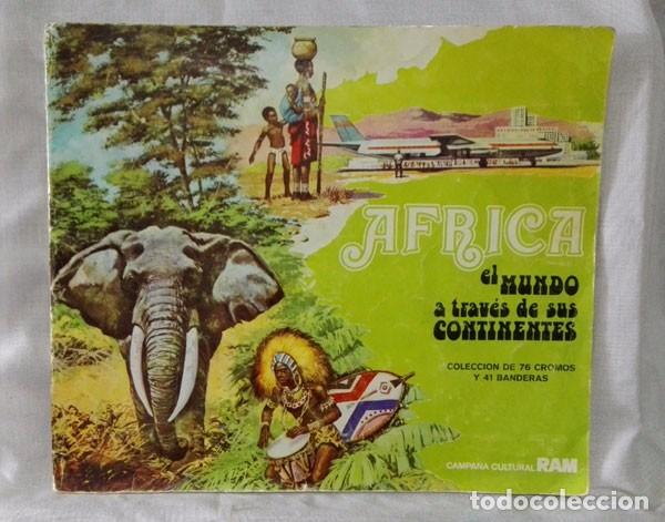 Collectionnisme Albums: ALBUM AFRICA, EL MUNDO A TRAV&Eacute;S DE SUS CONTINENTES, CAMPA&Ntilde;A CULTURAL RAM