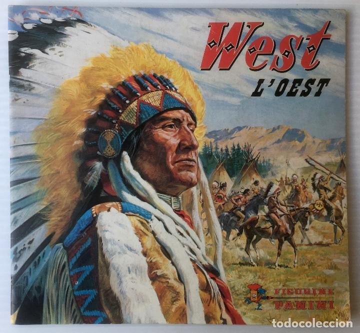 Collectable Incomplete Albums: ALBUM DE CROMOS. WEST. L'OEST. FIGURINE PANINI. EN EXCELENTE ESTADO.