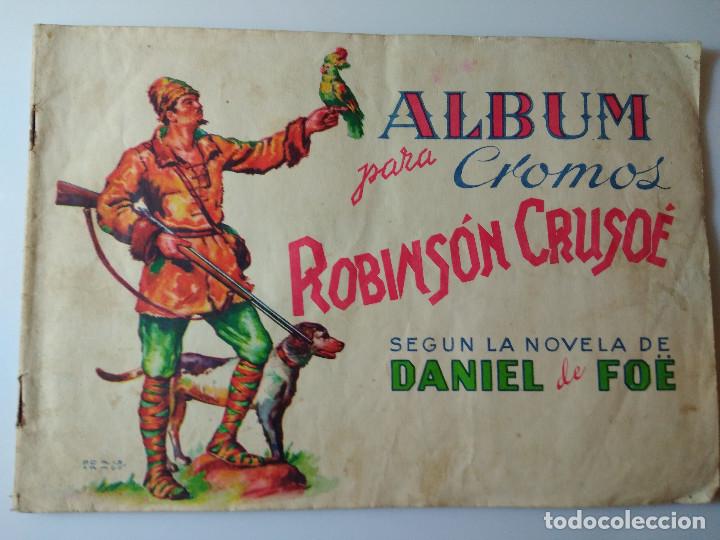 Collectable Incomplete Albums: ALBUM DE CROMOS ROBINSON CRUSOE