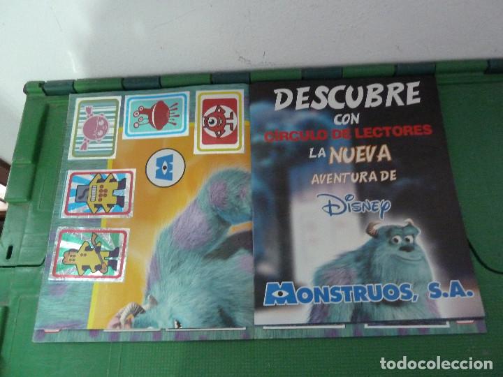 Coleccionismo &aacute;lbumes: ALBUM MONSTRUOS S.A. - PANINI - Foto 11