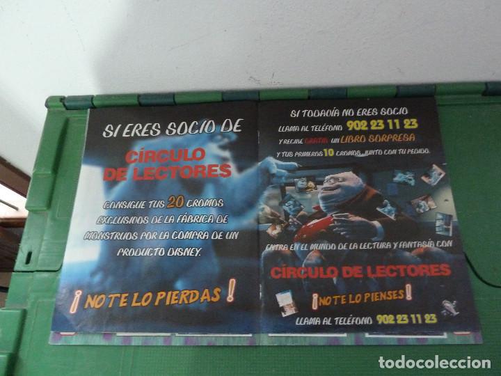 Coleccionismo &aacute;lbumes: ALBUM MONSTRUOS S.A. - PANINI - Foto 12