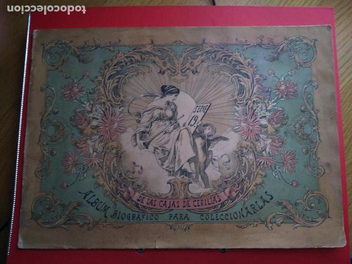 Collezionismo Album: ANTIGUO ALBUM BIOGRAFICO PERSONAJES SERIE 19 A&Ntilde;OS 20 DE LAS CAJAS DE CERILLAS VACIO EN BUN ESTADO