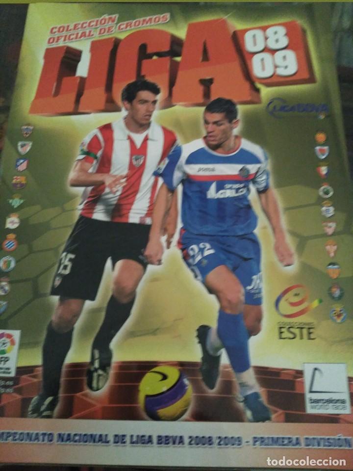 Colecionismo Cadernetas: album este temporada 2008-2009  con 170 cromos  y 4 ultimos fichajes