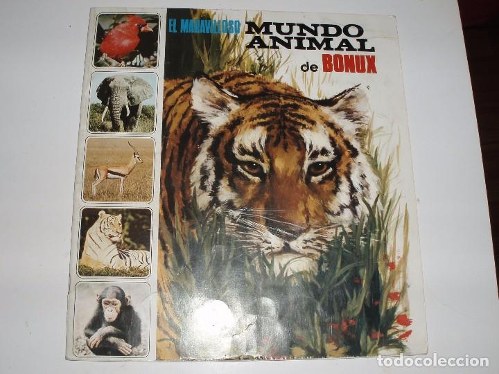 Collectionnisme Albums: ALBUM EL MARAVILLOSO MUNDO ANIMAL,BONUX