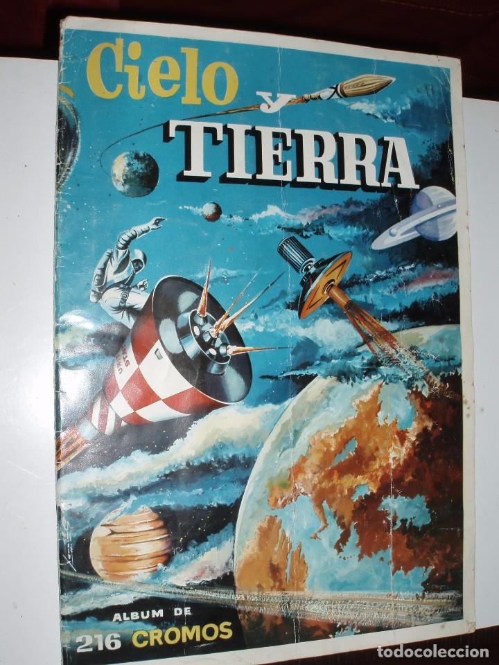 Collectable Incomplete Albums: ALBUM CIELO Y TIERRA ,VACIO MAL ESTADO
