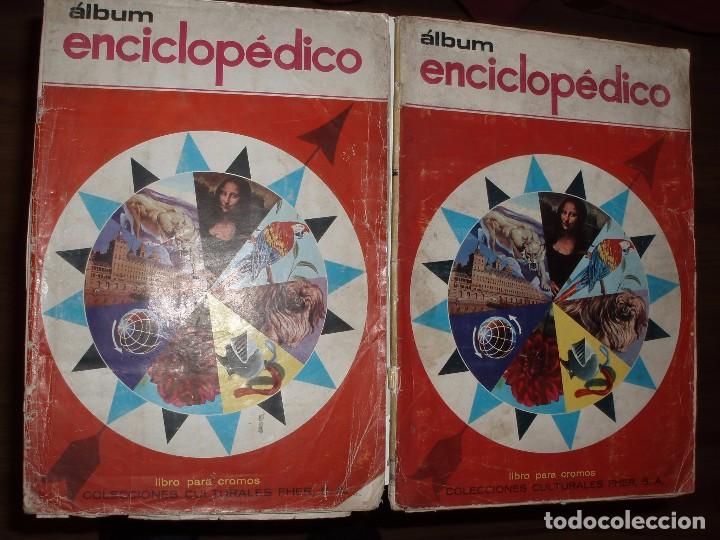 Collectable Incomplete Albums: ALBUM ENCICLOPEDICO FHER,ROTO EN MAL ESTADO,2 ALBUNES VACIOS