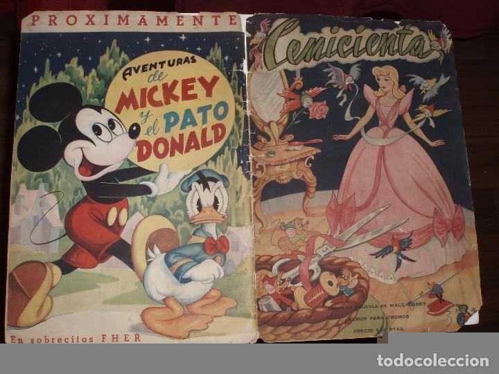 Collectionnisme Albums: TAPAS DE ALBUM LA CENICIENTA,DISNEY,FHER