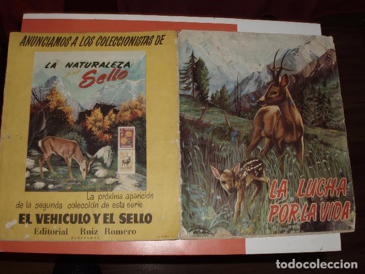 Collectionnisme Albums: ALBUM LA LUCHA POR LA VIDA.RUIZ ROMERO MAL ESTADO