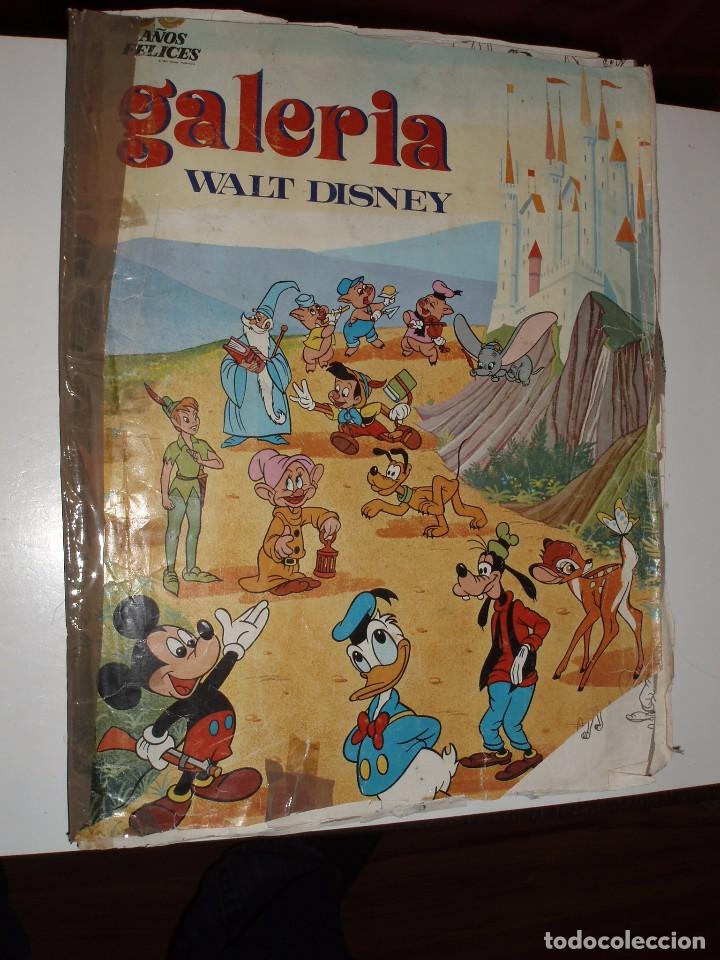 Colecionismo Cadernetas: ALBUM GALERIA WALT DISNEY,FHER EN MAL ESTADO
