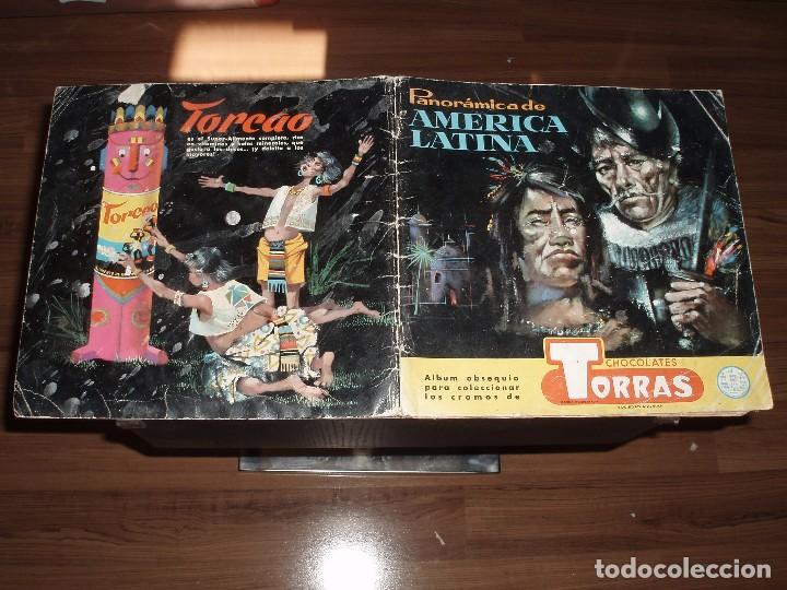 Collezionismo Album: ALBUM PANORAMICA DE AMERICA LATINA,CHOCOLATES TORRAS,VACIO ,MAL ESTADO