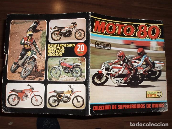 Collezionismo Album: ALBUM MOTO 80,EDICIONES ESTE,VACIO ,