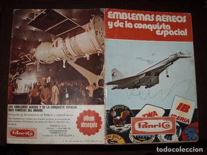 Collezionismo Album: ALBUM VACIO EMBLEMAS AEREOS Y DE LA CONQUISTA ESPACIAL ,PANRICO