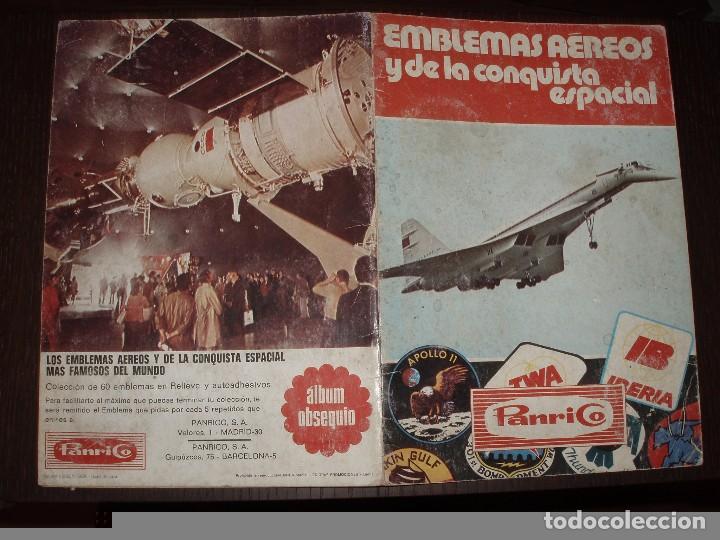 Collezionismo Album: ALBUM VACIO EMBLEMAS AEREOS Y DE LA CONQUISTA ESPACIAL ,PANRICO