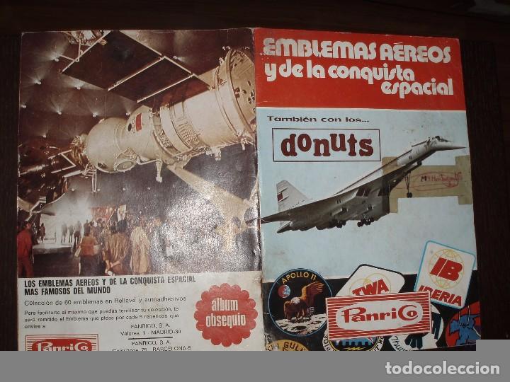 Collectionnisme Albums: ALBUM VACIO EMBLEMAS AEREOS Y DE LA CONQUISTA ESPACIAL ,PANRICO