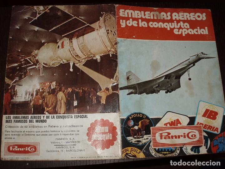 Coleccionismo &Aacute;lbumes: ALBUM VACIO EMBLEMAS AEREOS Y DE LA CONQUISTA ESPACIAL,PANRICO