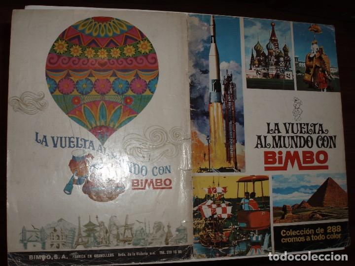 Collezionismo Album: TAPAS DEL ALBUM LA VUELTA AL MUNDO CON BIMBO