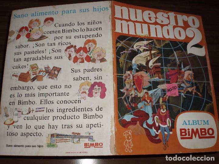 Collezionismo Album: ALBUM NUESTRO MUNDO 2,BIMBO,VACIO EN MAL ESTADO