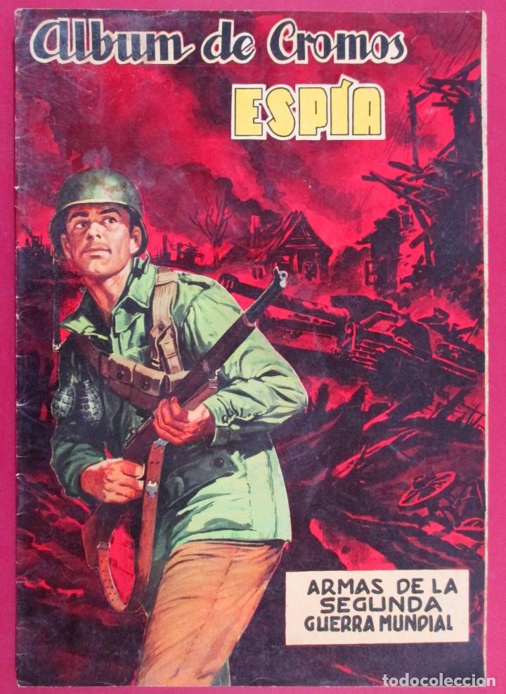 Collectable Incomplete Albums: ALBUM CROMOS VAC&Iacute;O, ESP&Iacute;A, ARMAS DE LA SEGUNDA GUERRA MUNDIAL , EDITORIAL MAGA