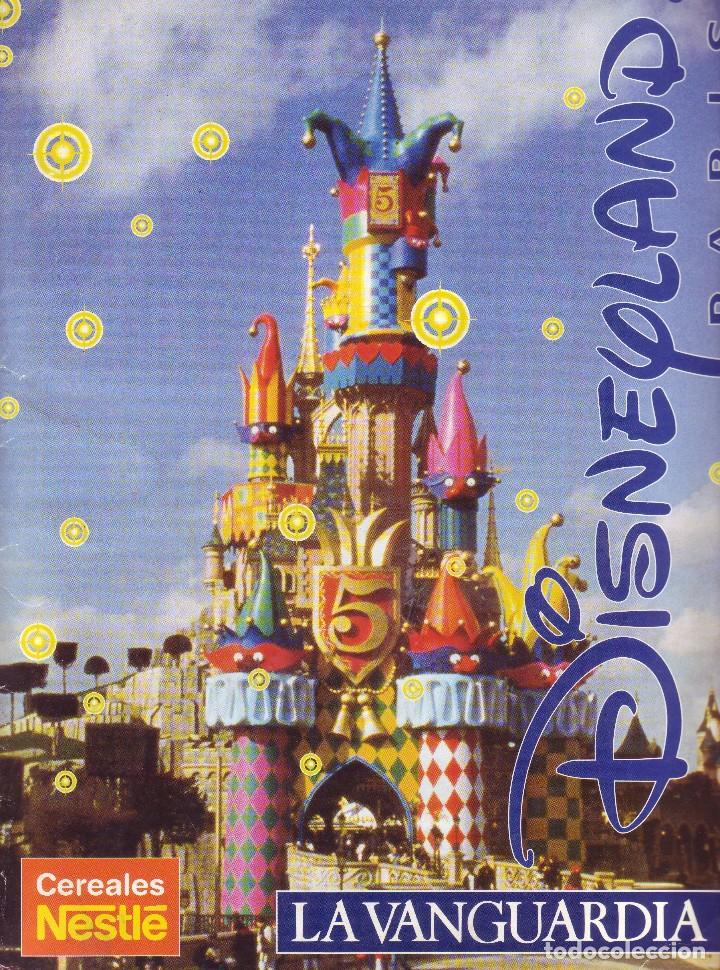 Collectable Incomplete Albums: DISNEYLAND PARIS - CEREALES NESTLE - LA VANGUARDIA - DISNEY
