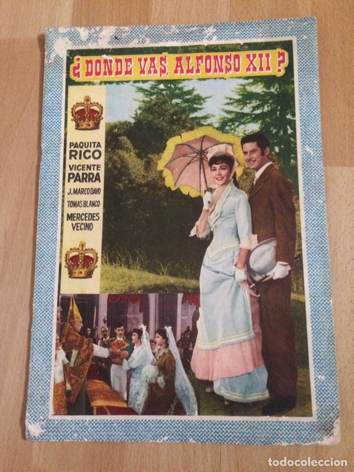 Collectable Incomplete Albums: &Aacute;lbum de cromos donde vas Alfonso XII paquita rico vicente parra fher vacio
