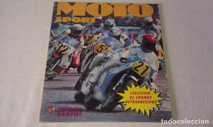 Collectable Incomplete Albums: &Aacute;LBUM DE CROMOS ADHESIVOS MOTO SPORT CON 192 CROMOS PEGADOS - FIGURINE PANINI A&Ntilde;O 1980 -